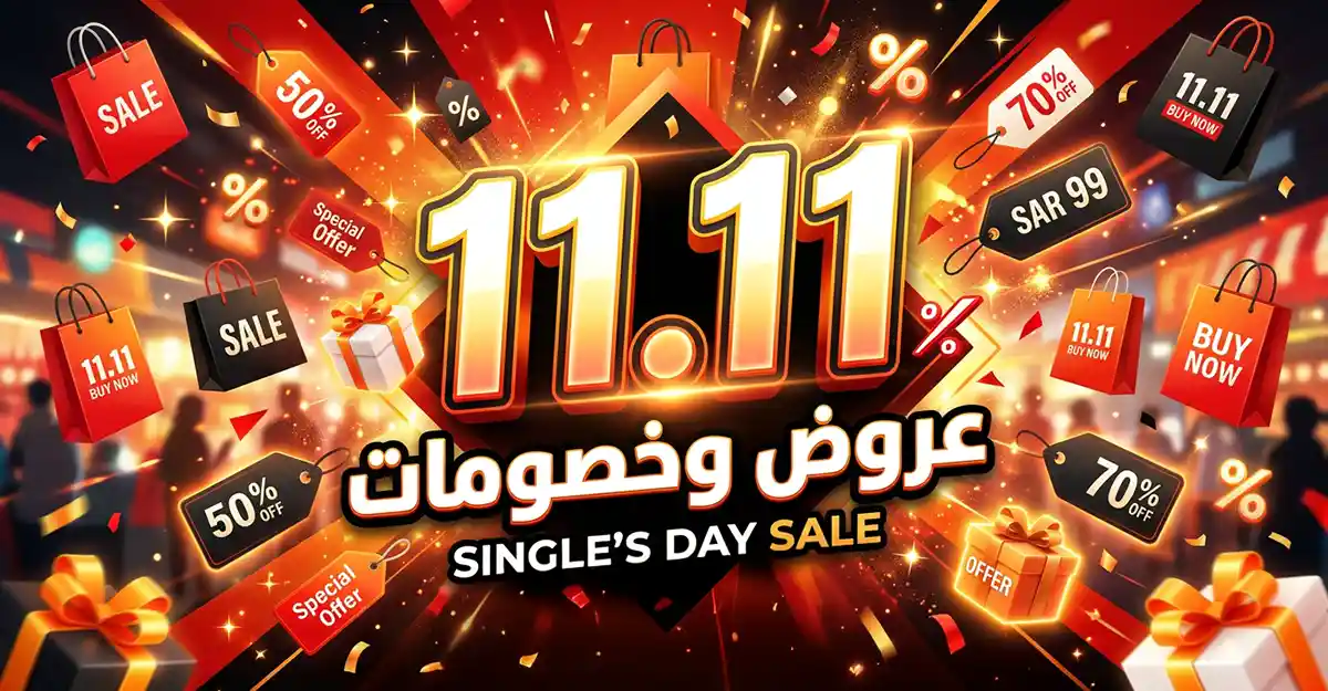 عروض يوم العزاب 11.11 Singles Day Offers
